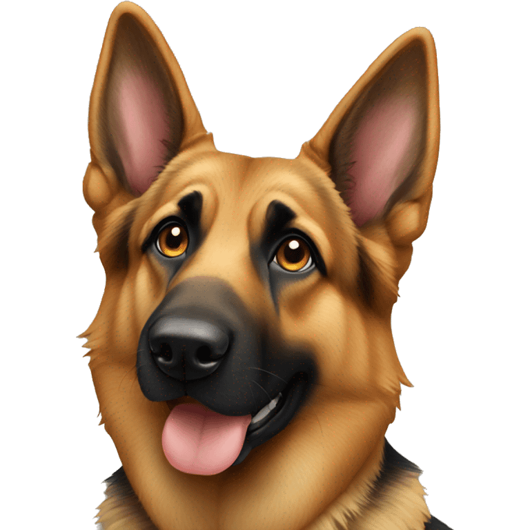 German Shepard  emoji