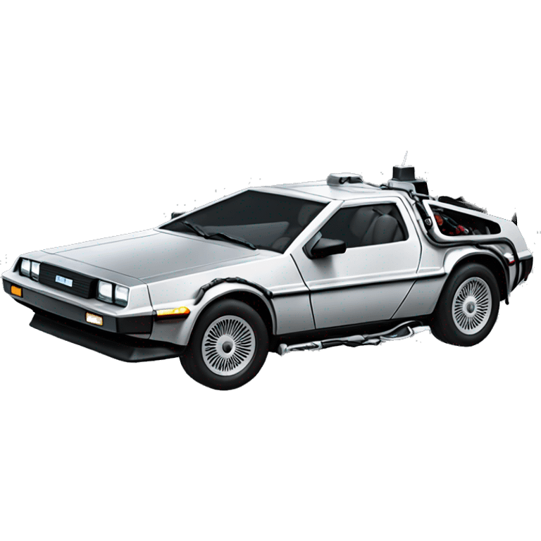 delorean emoji