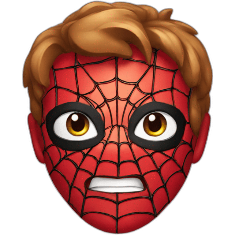 Chat et Spiderman emoji