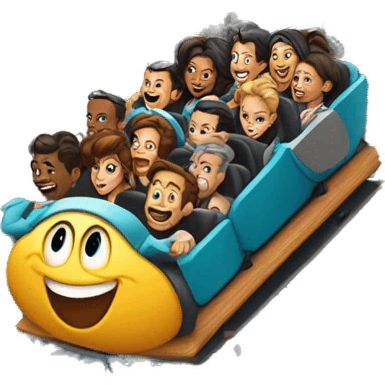 Roller coaster in disneyland emoji