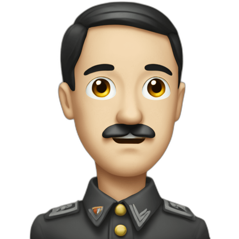 Hitler qui embrasse Staline emoji