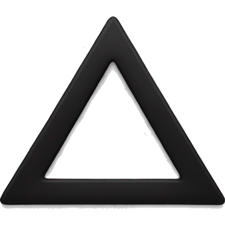 Black triangle facing downward emoji