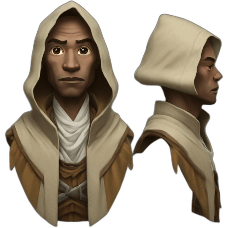 hyperrealist jedi in world of warcraft emoji