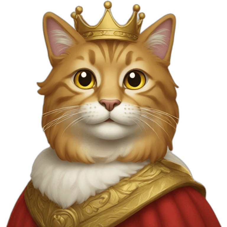 King cat emoji