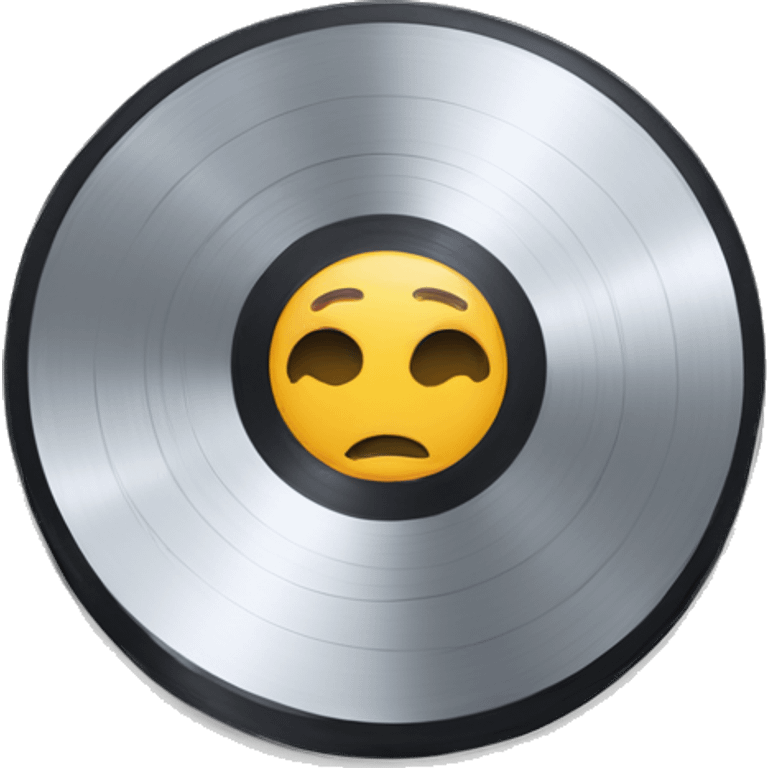 vinyl disk logo emoji