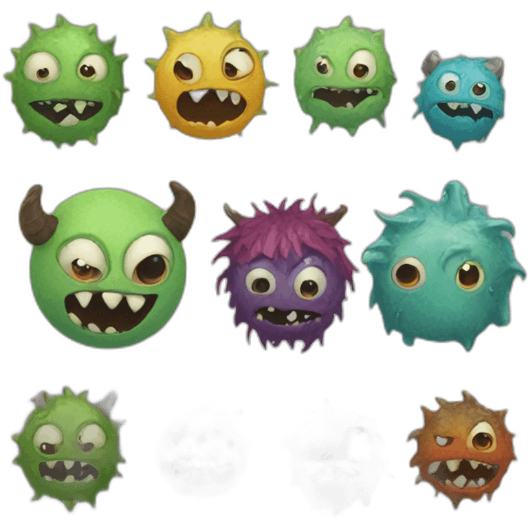 monsters on the earth emoji