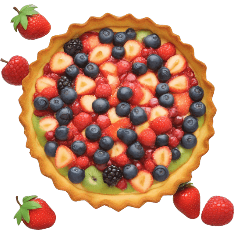 Fruit Tart emoji