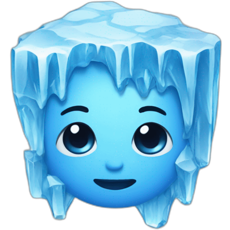 blue ice emoji