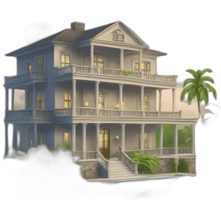 Gay home island mansion  emoji