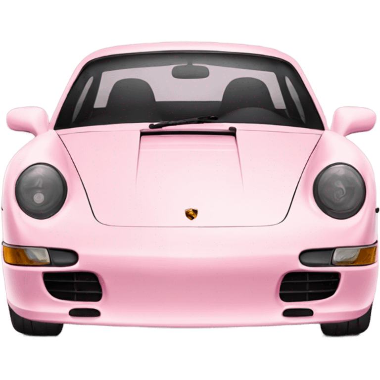 light pink Porsche  emoji