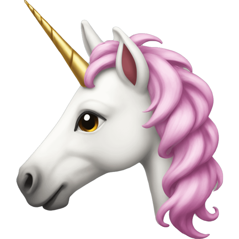 Christmas Unicorn emoji