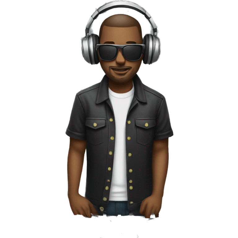 Dj master emoji