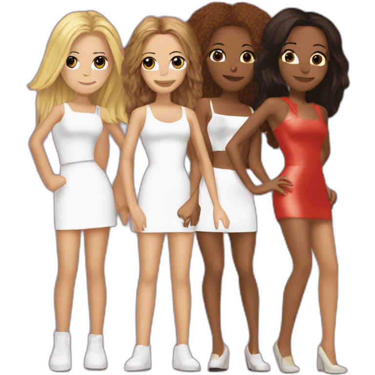 Spice Girls groupe  emoji