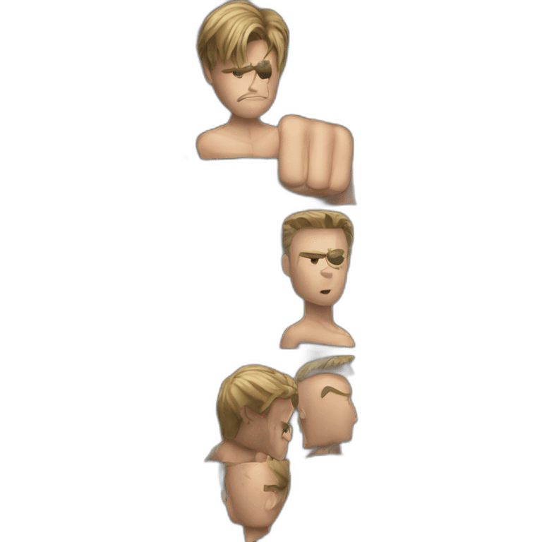 Brad Pitt fight club emoji