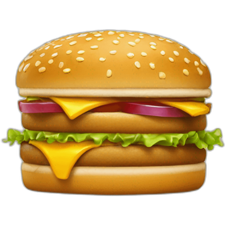 mcdonald's bigmac emoji