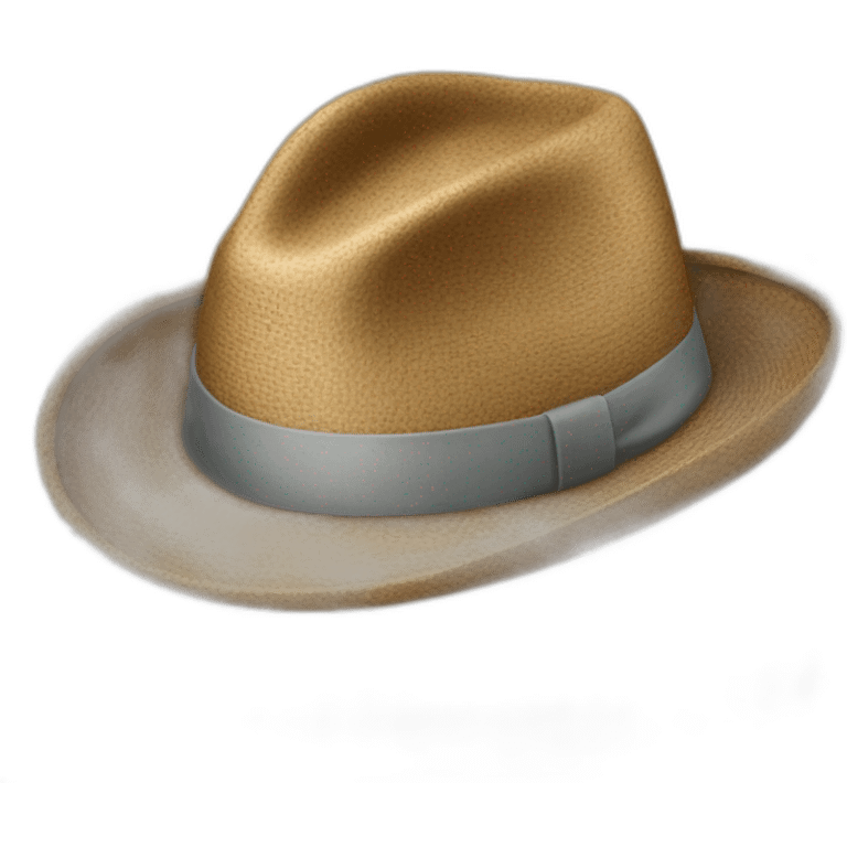 Un chapeau avec du blé emoji