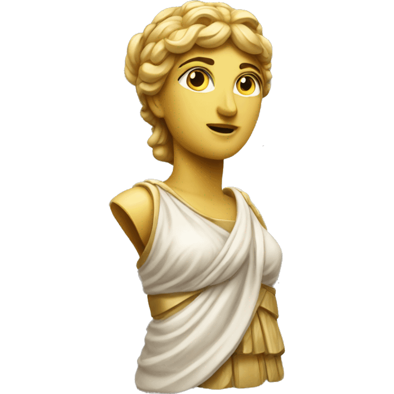 athena statue emoji