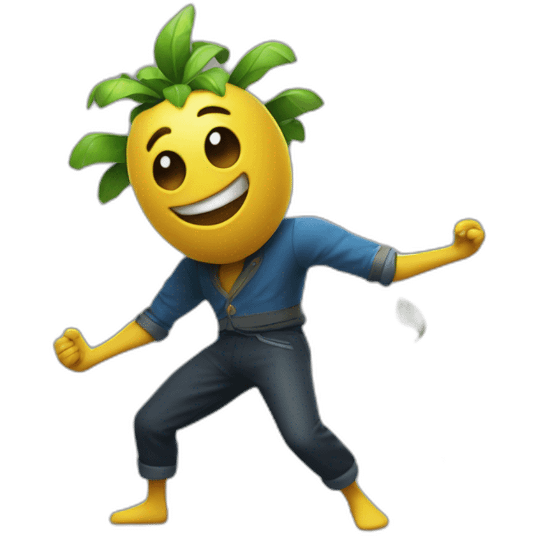 Un poison qui danse la bamba emoji