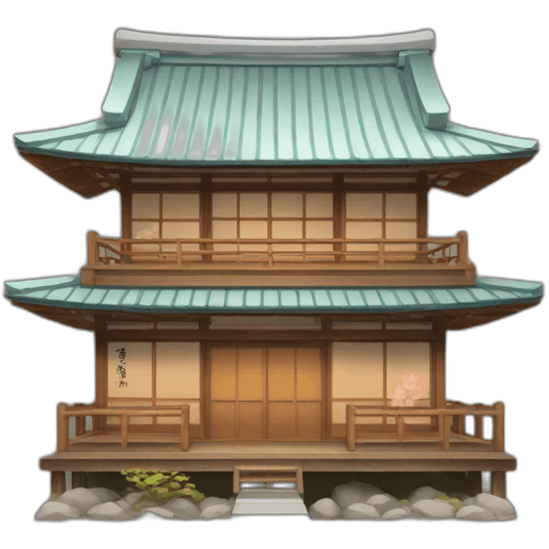 traditional japanese house emoji