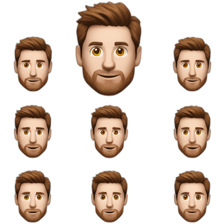 Lionel Messi coupe du monde emoji