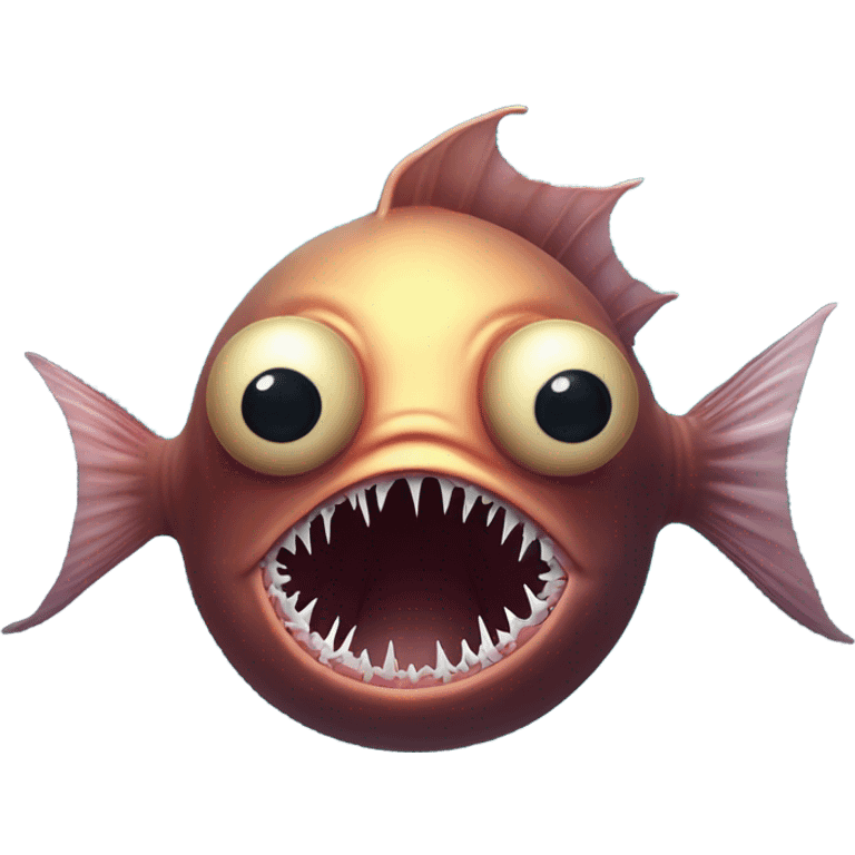 deep sea anglerfish with illicium and esca   emoji