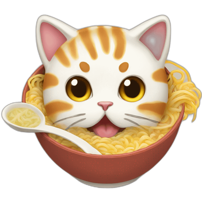 Cat-eat-ramen emoji