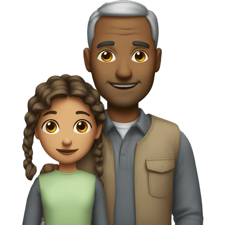 Father daughter emoji