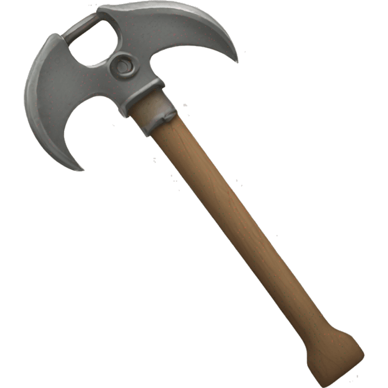 old metal crowbar emoji