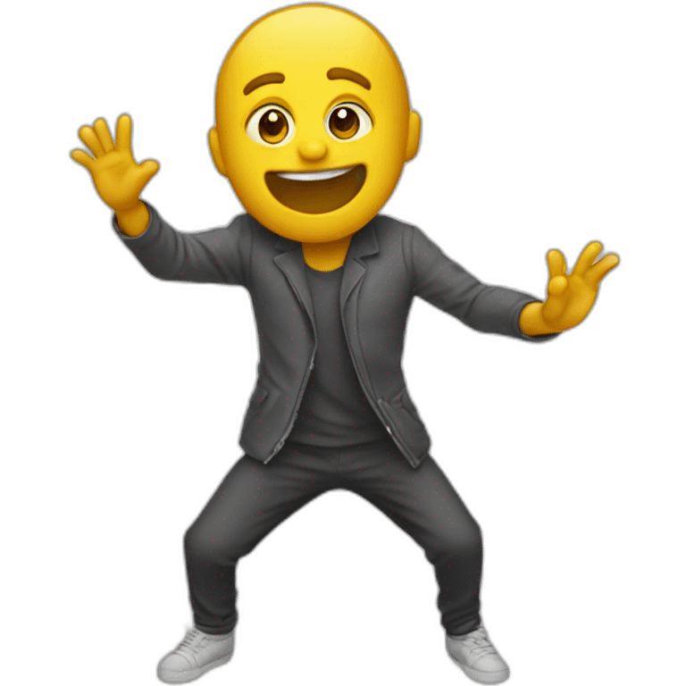 dab d'un gars emoji