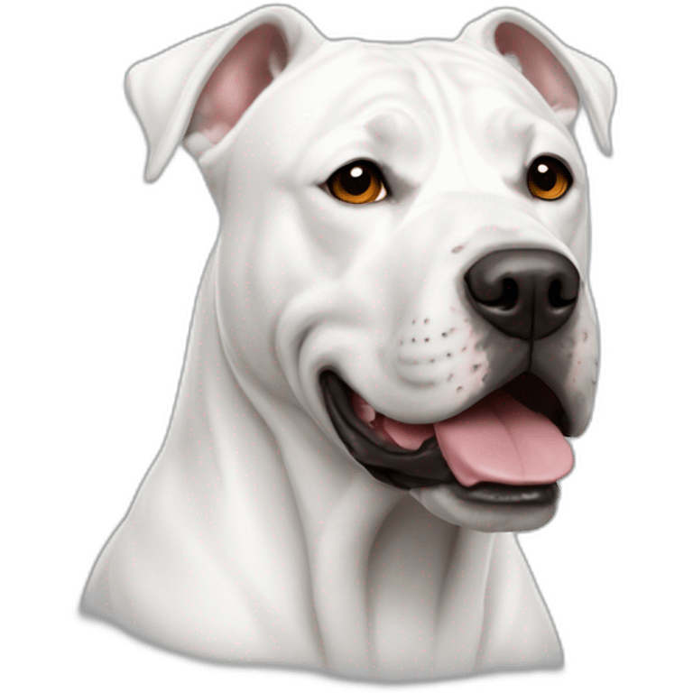 Dogo argentino emoji