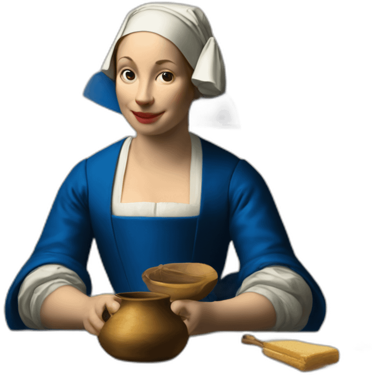 la laitière de vermeer emoji