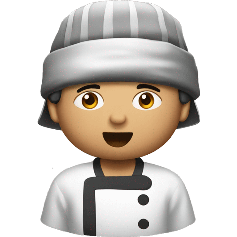 Hibachi grill cooking emoji