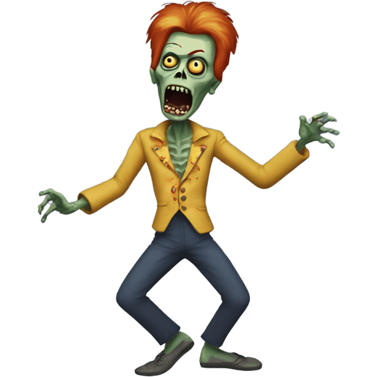 ziggy stardust zombie dancing emoji