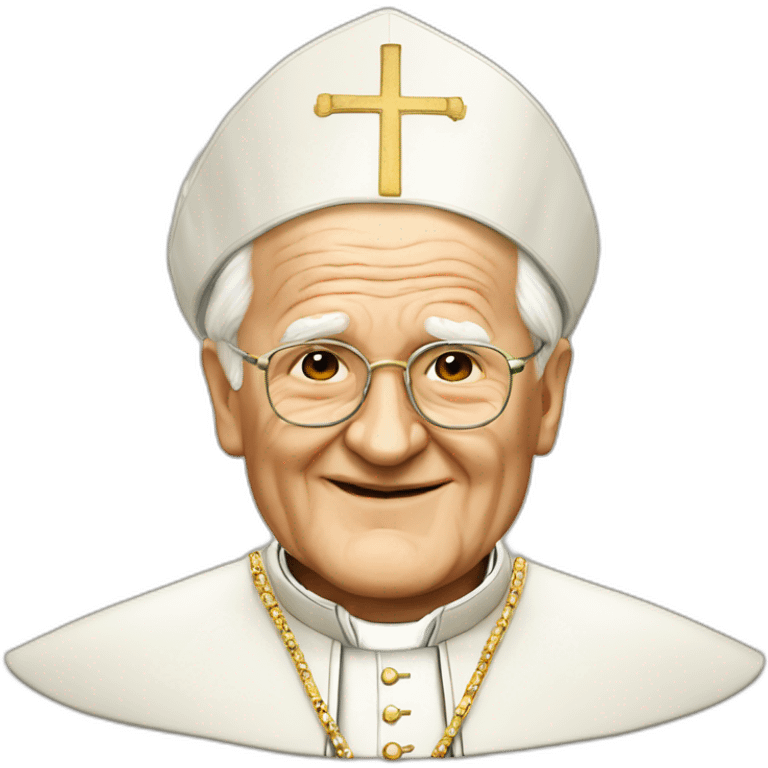 pope john paul II emoji