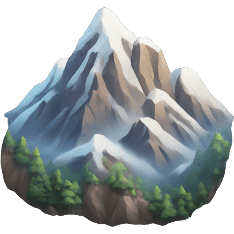 mountaons  emoji