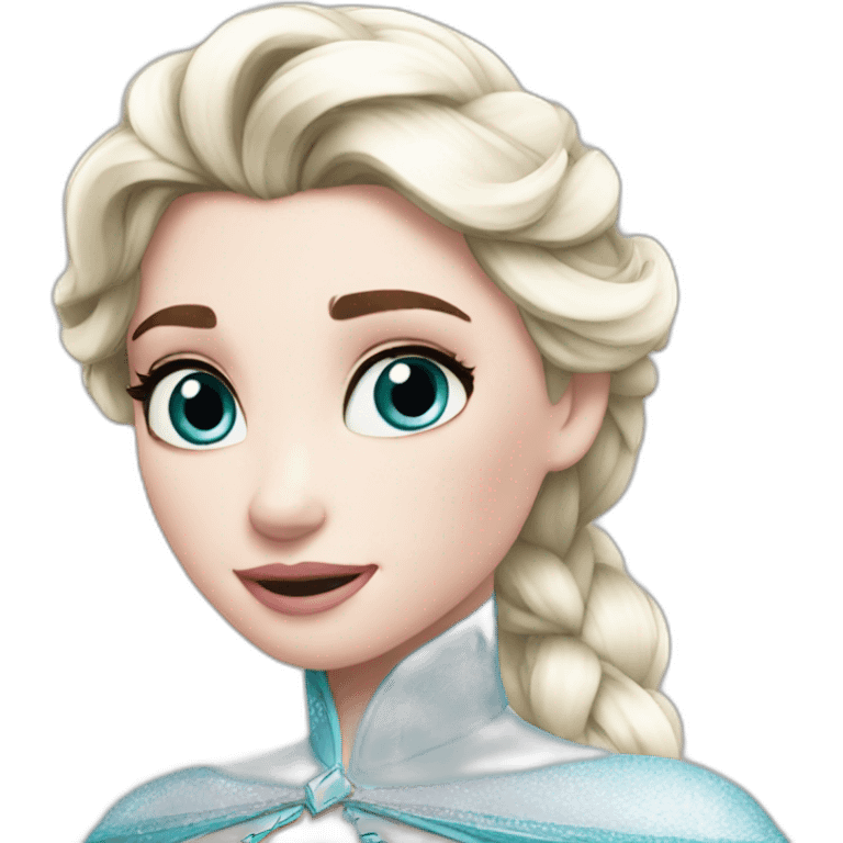 Elsa frozen emoji