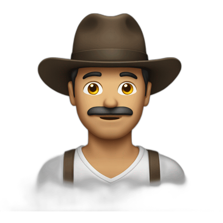 Hombre enmascarado emoji