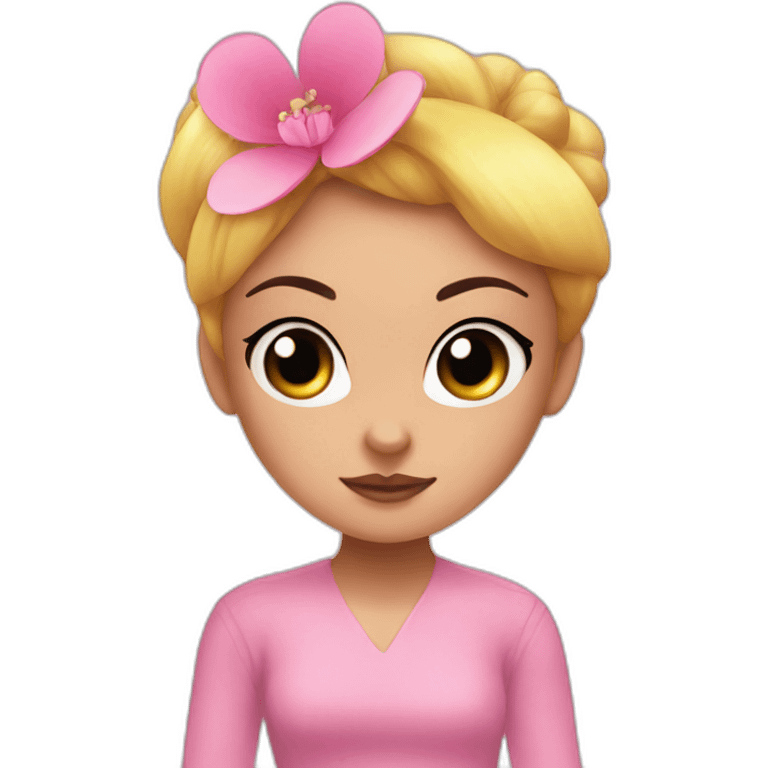 Blossom powerpuff girl emoji