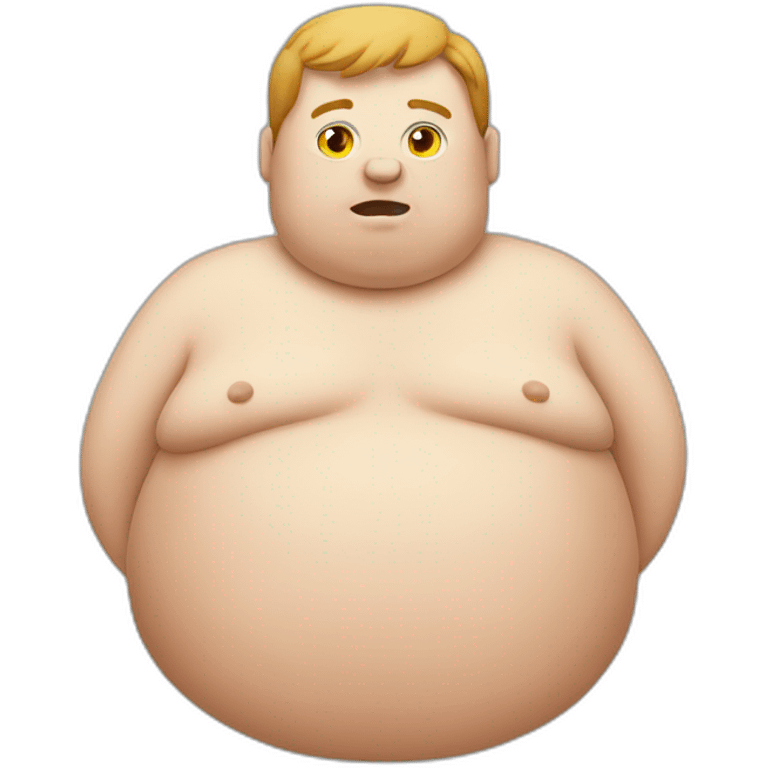 Obese emoji