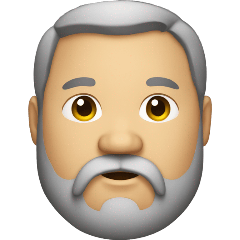 Fat man with beard emoji