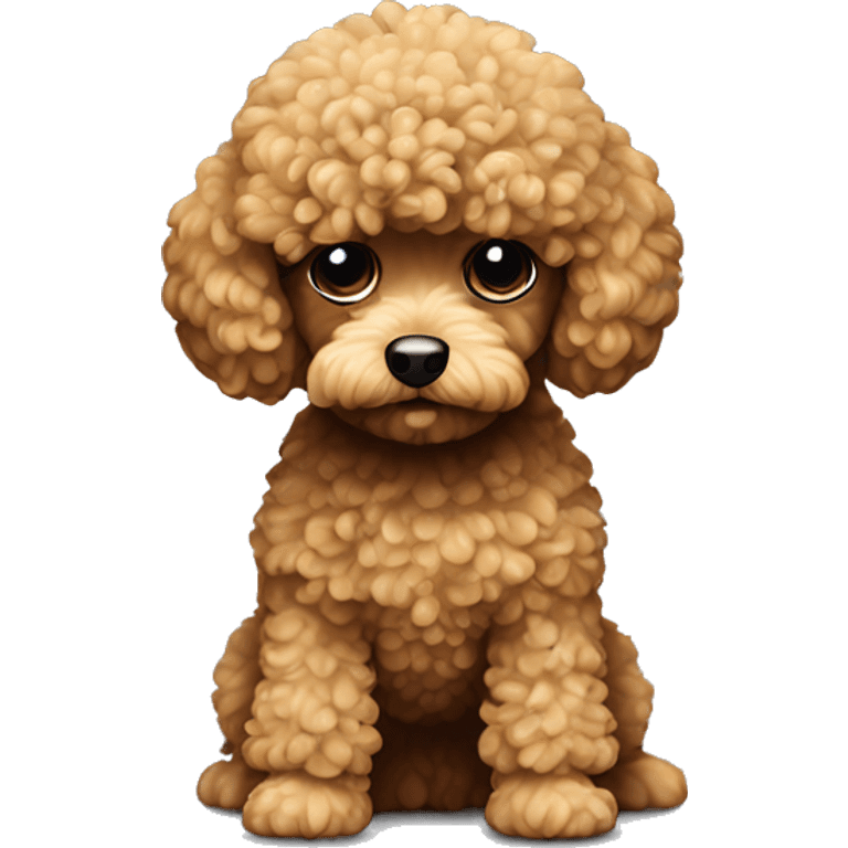 Toy poodle thief emoji