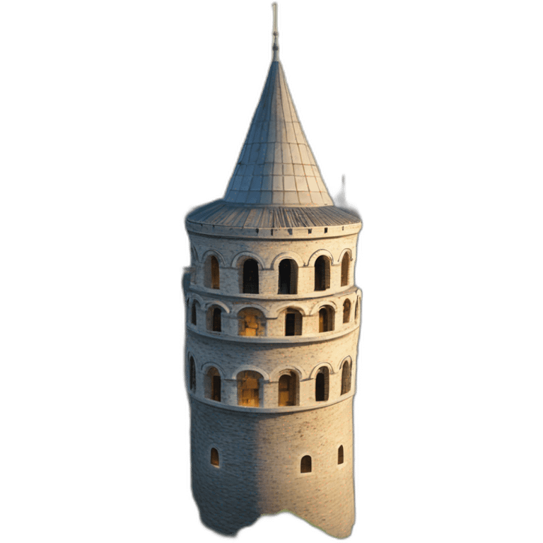 The Galata Tower emoji