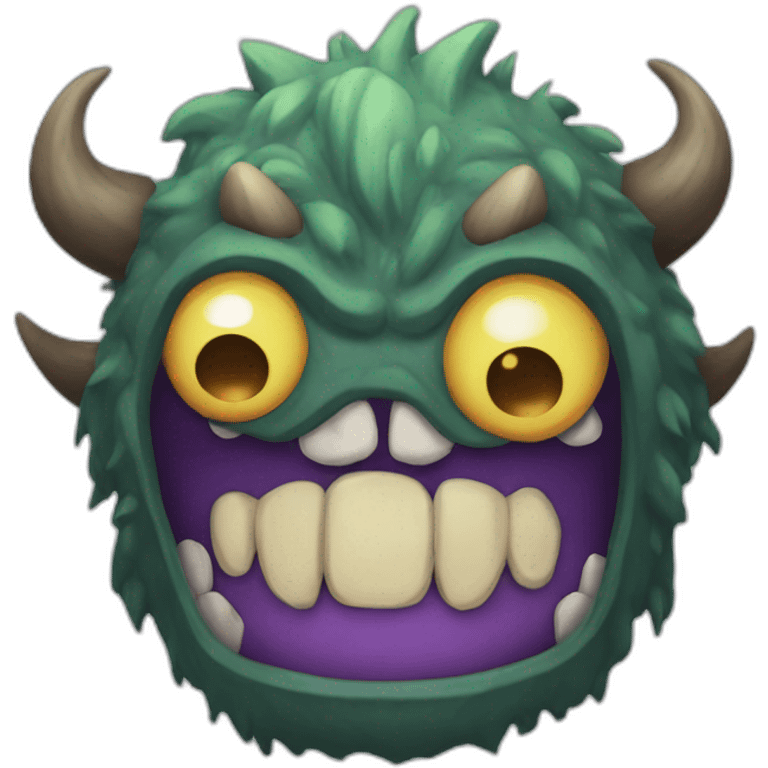 monstre monster anime emoji