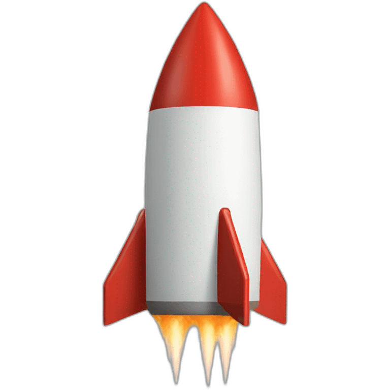 handmade rocket emoji