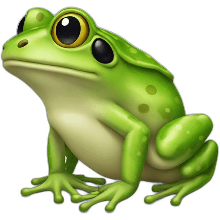 Pepo frog emoji