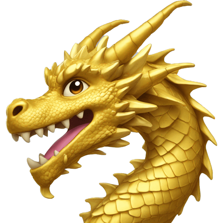 gold dragon emoji