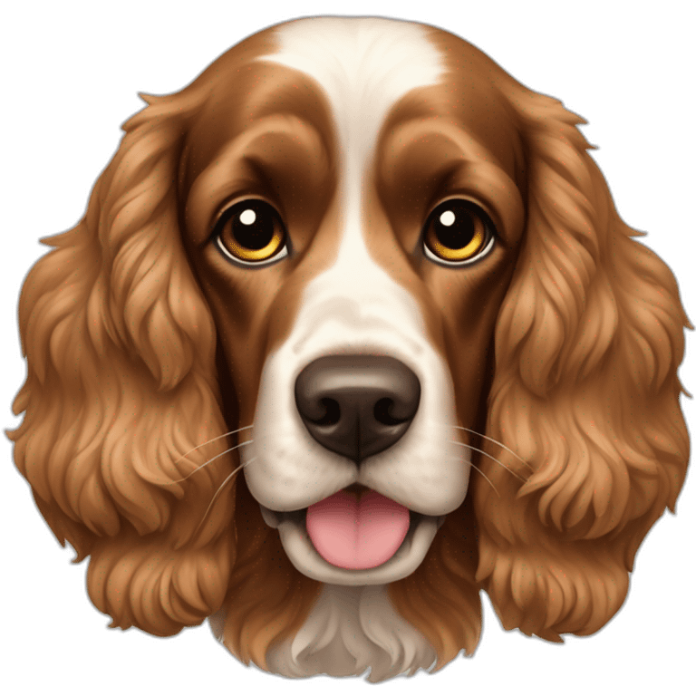 Dog-english-cocker-spaniel-full-body emoji