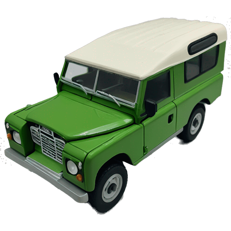 Landrover series iii green emoji