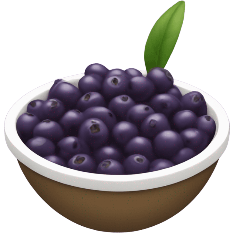 açaí bowl emoji