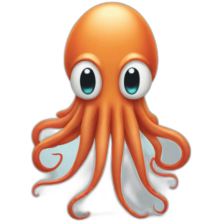 shrugging squid emoji